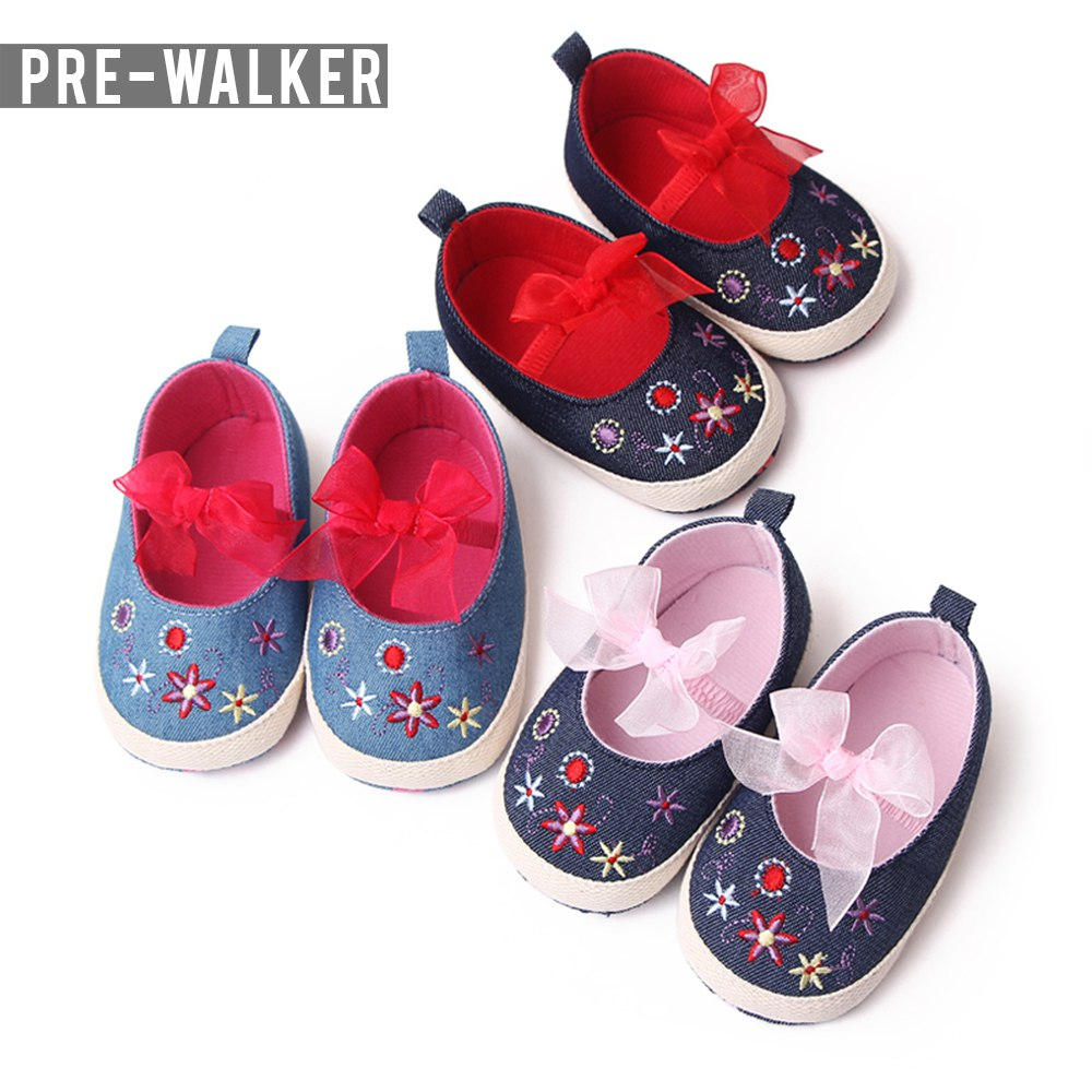 LIU46 Sepatu Bayi Anak anti slip/Baby Prewalker Shoes Belajar Jalan Bayi Pergi Jalan Fashion Casual