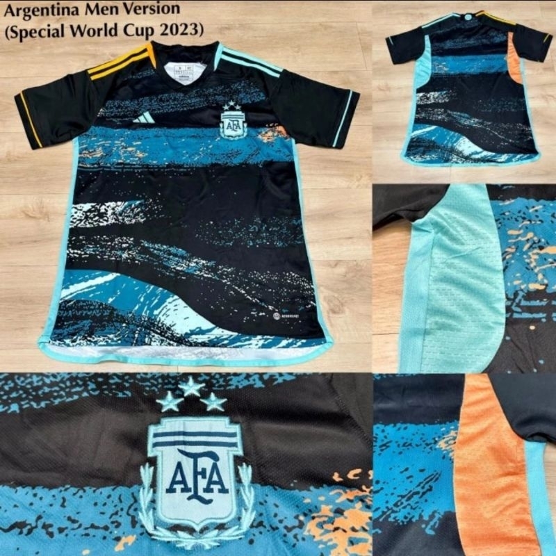 Jersey Kaos Baju Sepak Bola Timnas Argentina Home Away 3rd Third Training Latihan Prematch Pre Match