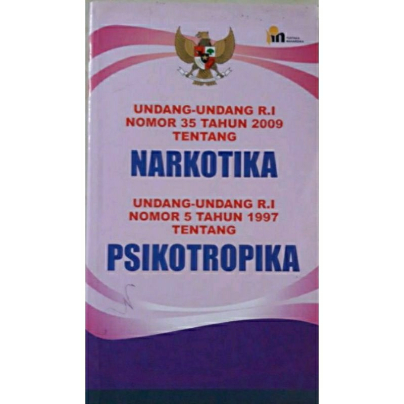 BUKU UU R.I NOMOR 35 TAHUN TENTANG NARKOTIKA preloved