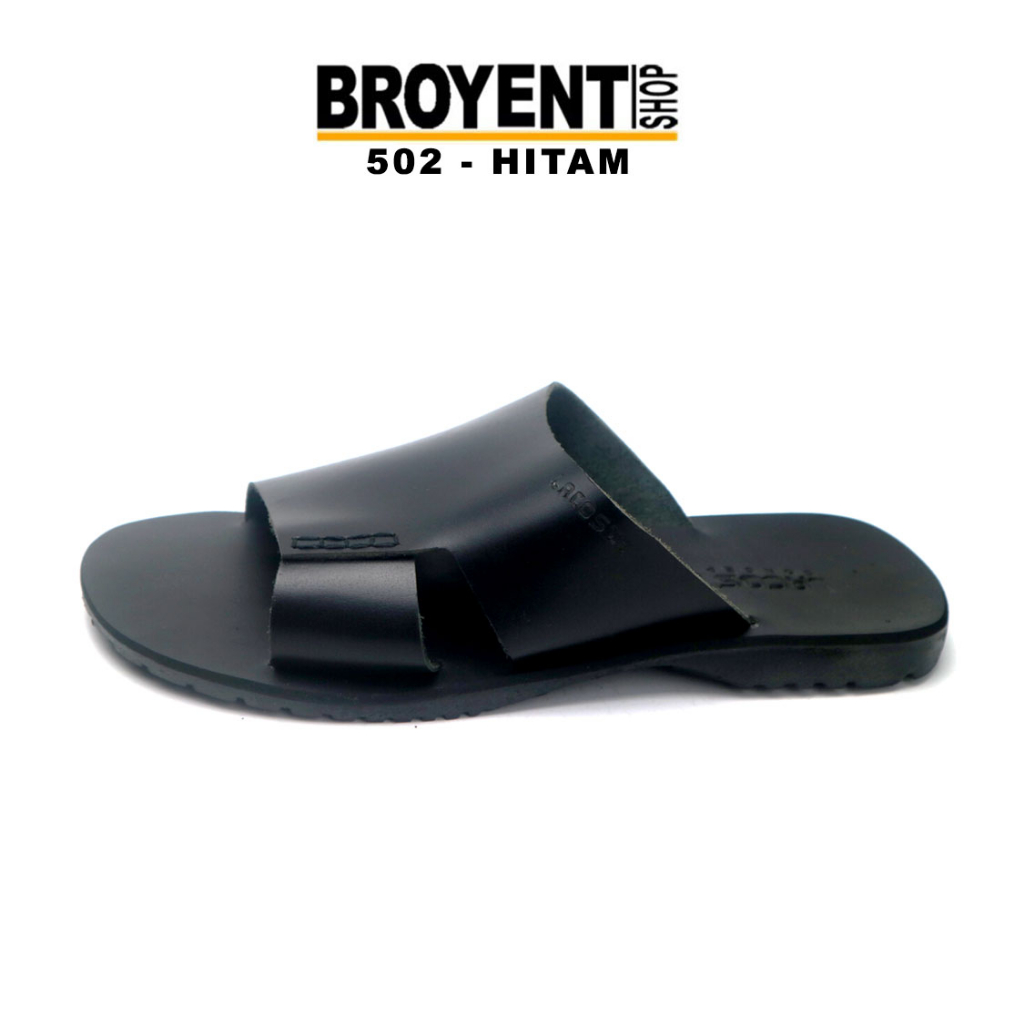 Sandal Kokop Pria Kulit Asli 502