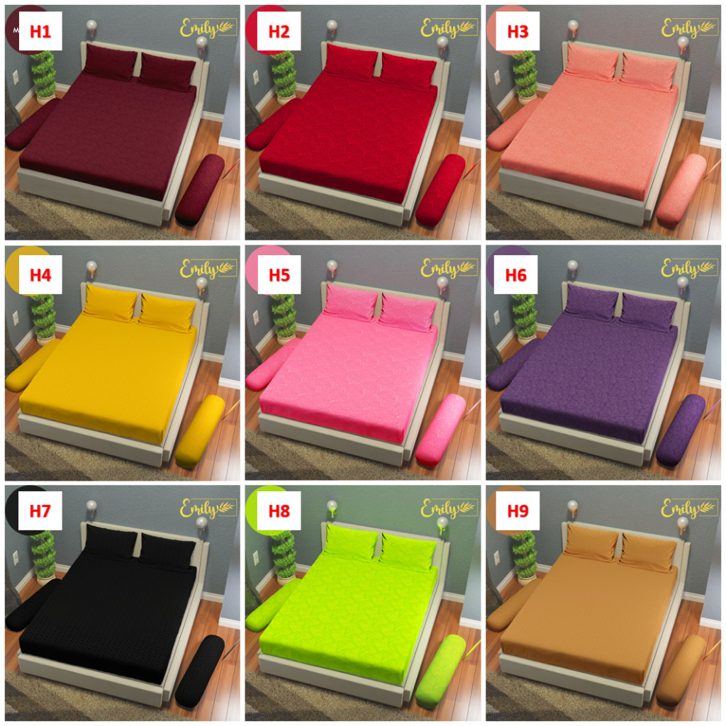 SPREI POLOS MicroFiber EMBOS Ukuran Size 120x200 160x200180x200 90x200 100x200 200x200