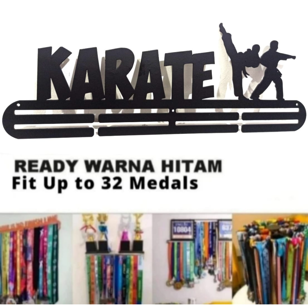 HANGERMEDAL KARATE MEDAL HANGER GANTUNGAN MEDALI