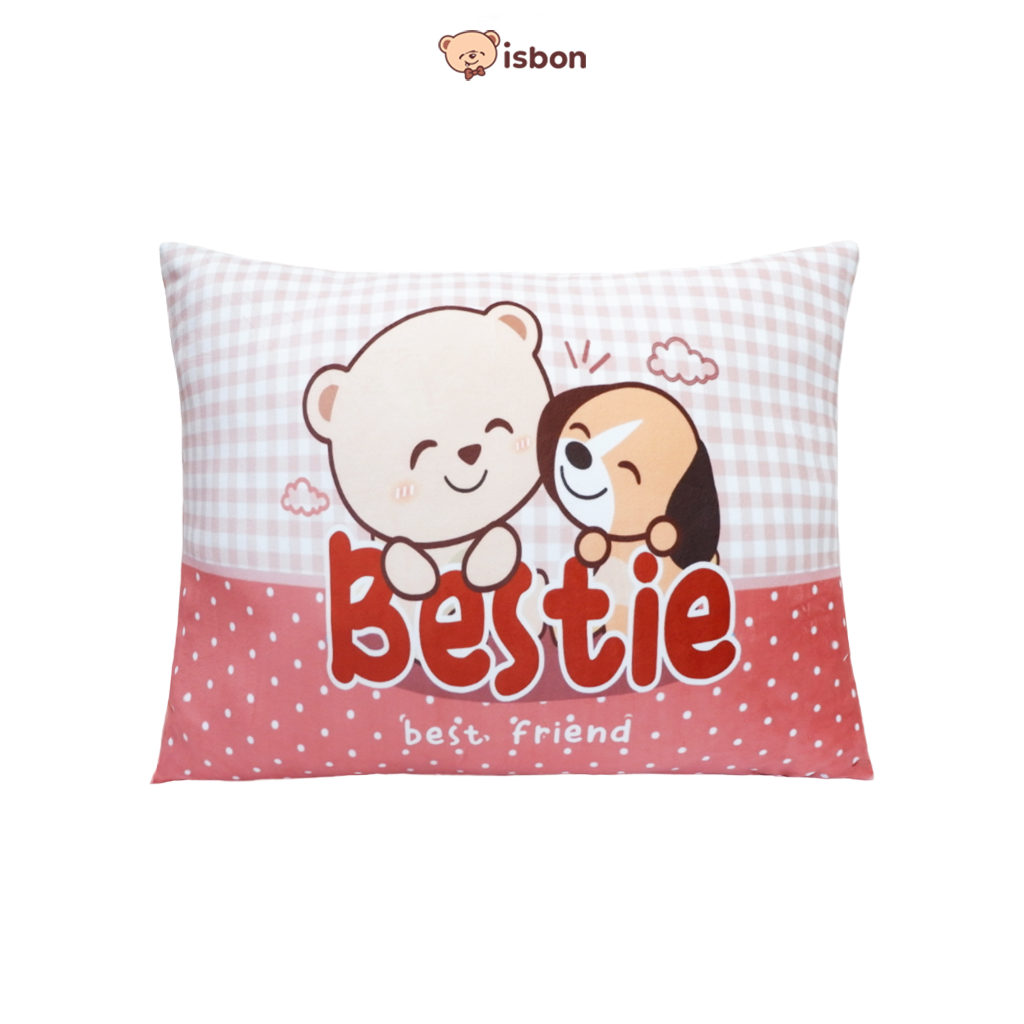 ISTANA BONEKA Bantal Guling Jumbo Boney Bestie Premium Bear Cocok Untuk Tidur dan Hadiah Anak Dewasa