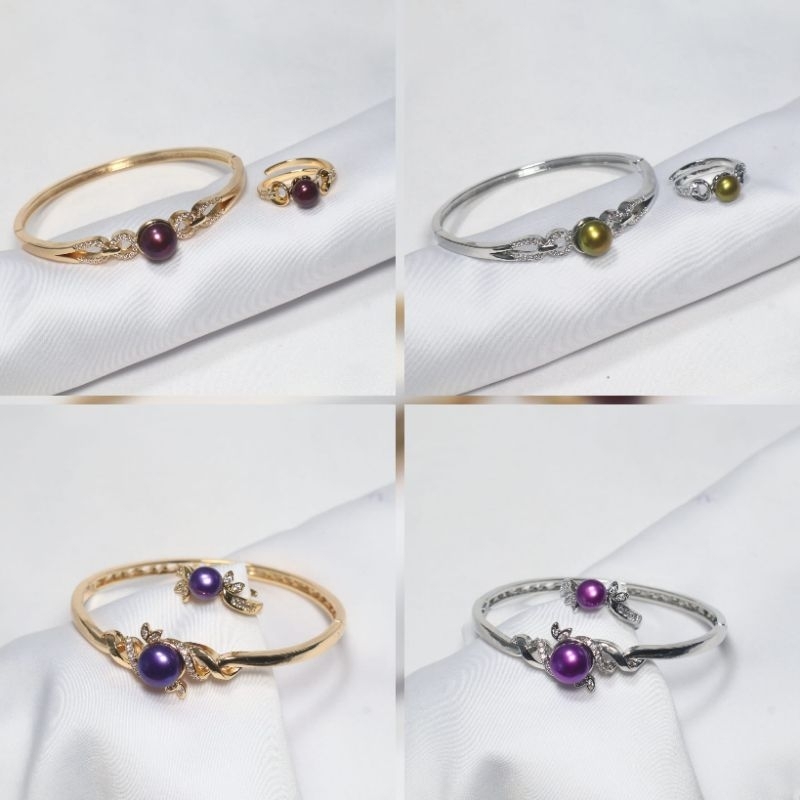 Perhiasan mutiara asli lombok|Perhiasan mutiara lombok bersertifikat|Set mutiara lombok terbaru|Muti