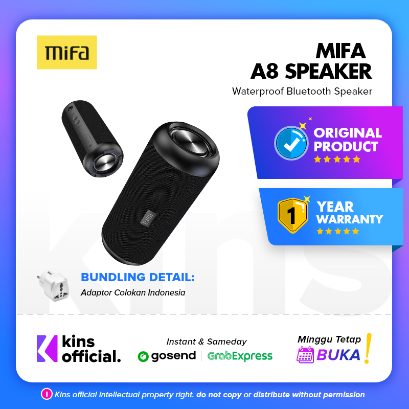 MIFA A8 TWS Bluetooth Speaker 30W Stereo IPX6 Waterproof