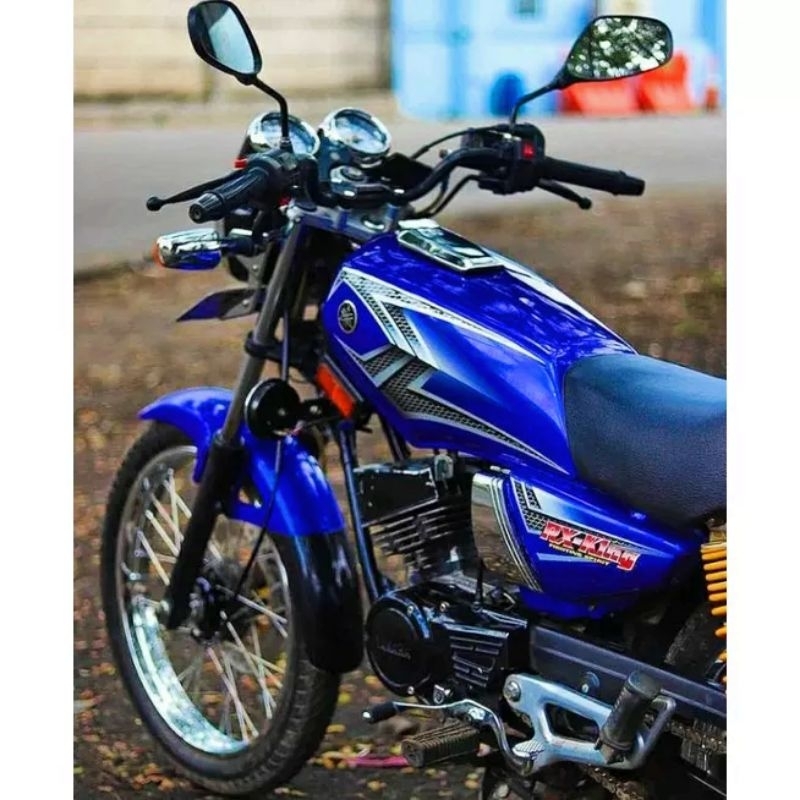 Striping Lis sticker standar ORI yamaha rx king 2004 biru stiker rx king Spesial edition biru 2004