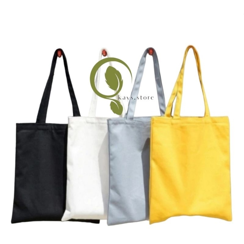 Tote Bag / Goodie Bag / Totebag bahan drill polos