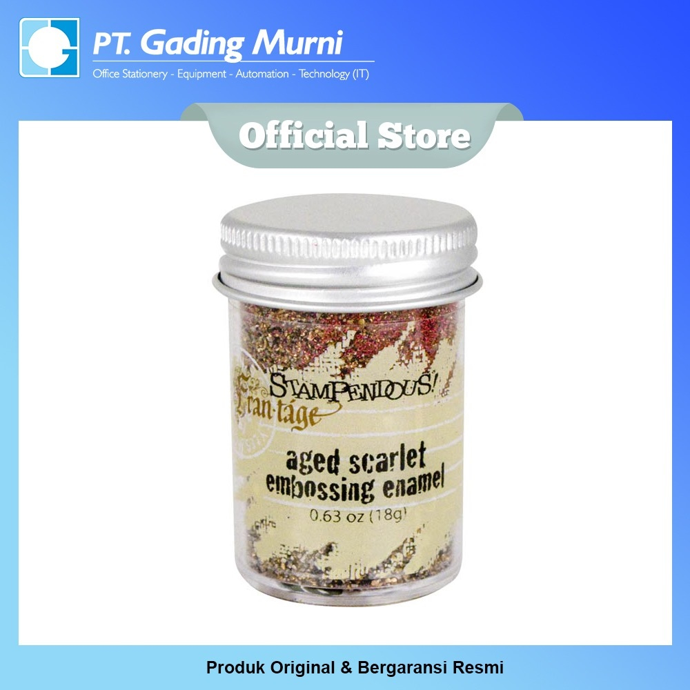 

STAMPENDOUS AGED SCARLET EMBOSSING ENAMEL (FREG039)