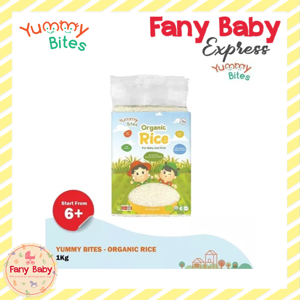 

YUMMY BITES ORGANIC RICE 1KG