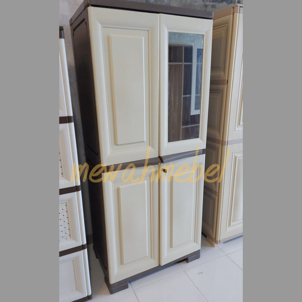 Lemari Pakaian Olymplast / Lemari Plastik / Lemari Baju