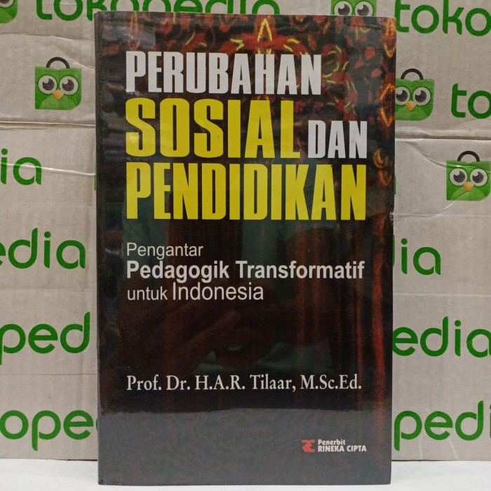BUKU PERUBAHAN SOSIAL DAN PENDIDIKAN