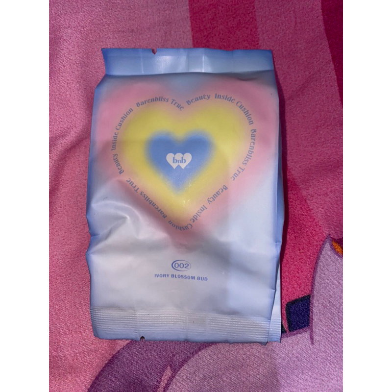 NEW BUKAN PRELOVED REFILL CUSHION BARENBLISS LIMITED EDITION SHADE 002 bnb somethinc