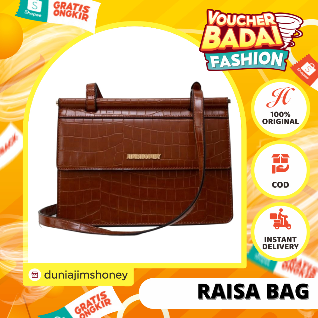 JIMS HONEY RAISA BAG TAS SELEMPANG WANITA ORI