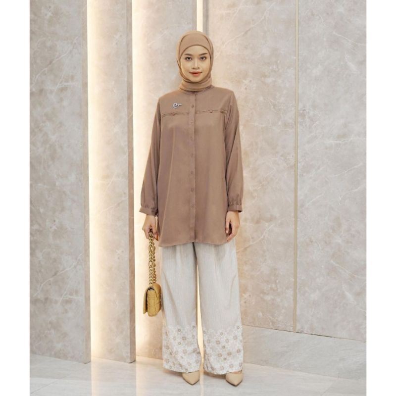 Tissa Blouse Soft Milo UPSIZE by Ederra Id / Tissa Blouse by Ederra (NWT)