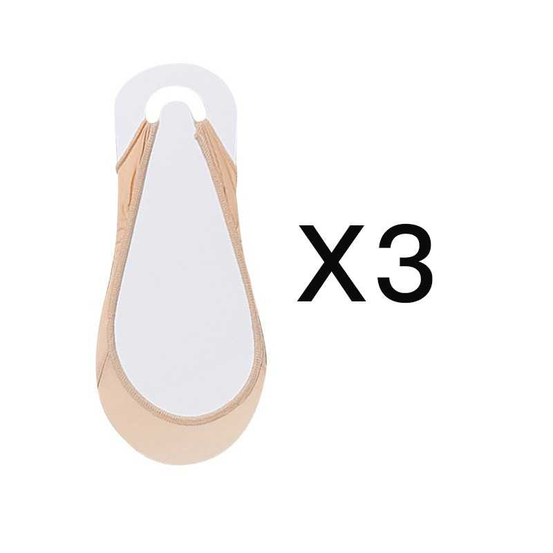 Kaos Kaki Invisible Anti Slip for High Heels 3 Pasang