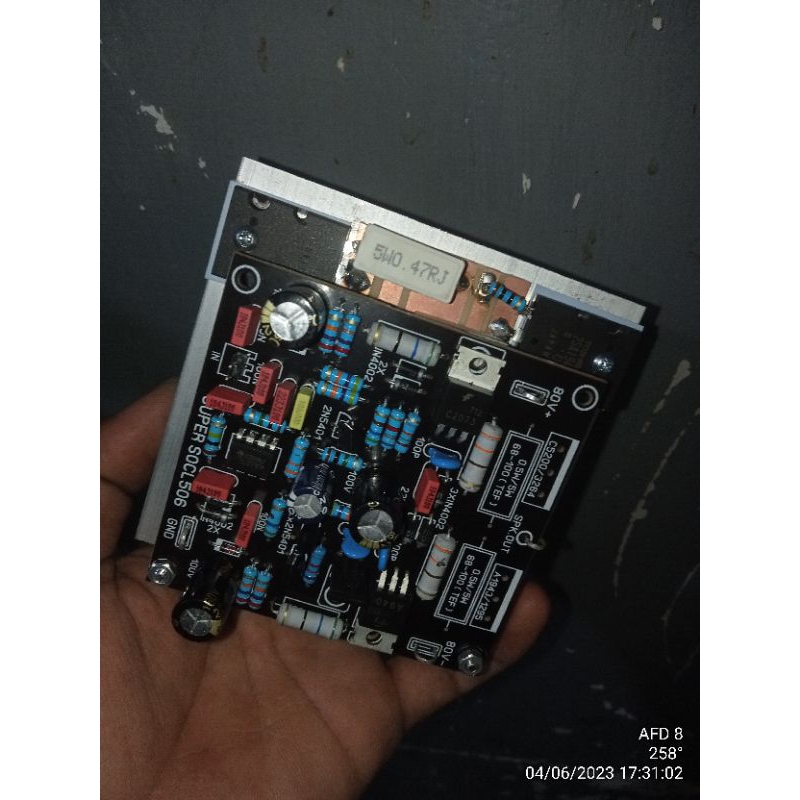 SOCL 506+1 SET TRANSISTOR FINAL TOSHIBA SA1943/SC5200