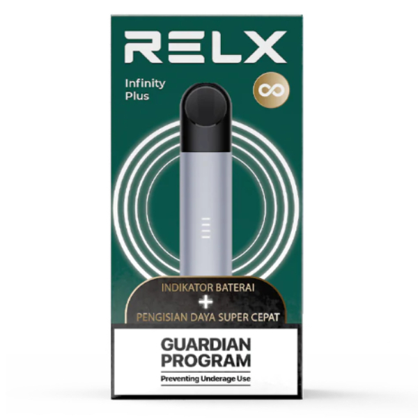 RELX Infinity Plus Device - Lunar Dust (Silver)