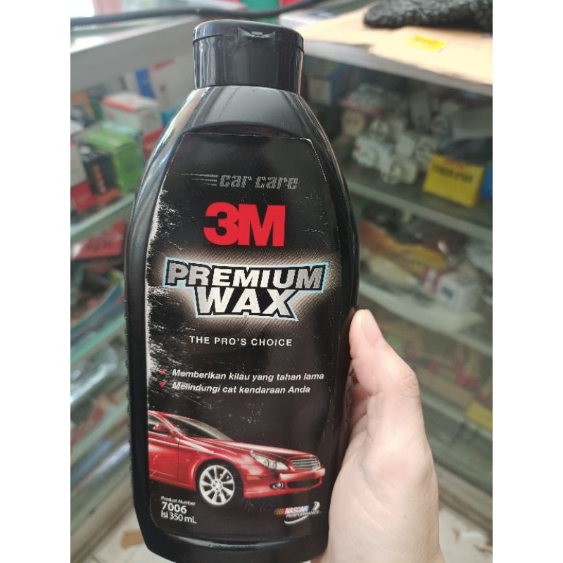 3M wax. premium wax. pengkilap cat mobil. poles mobil 350 ml