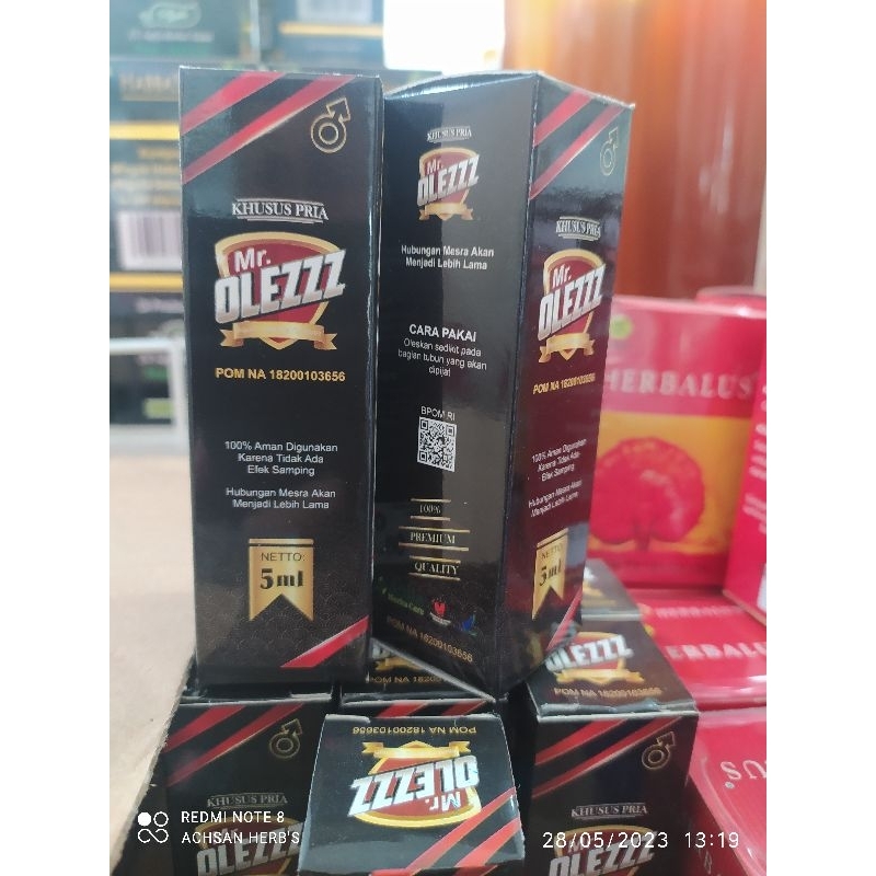 Mr Olezz 5ml, Original, Minyak oles herbal tahan lama