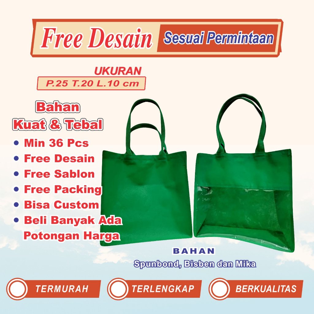 TAS SOUVENIR UNIK UNTUK SEMUA ACARA HAJI/UMROH