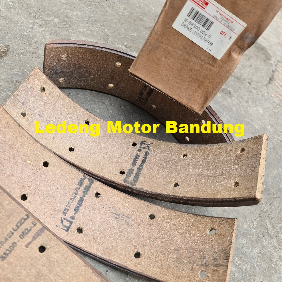 Original Brake Lining ISUZU ELF NKR58 NKR66 NKR71 Kampas Rem Genuine Parts