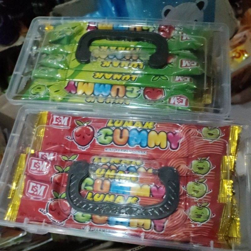 lunak gummy mint permen lunak isi 30 pcs