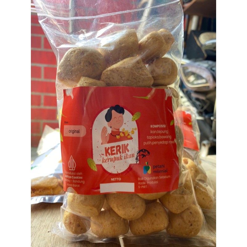 

Kerupuk ikan baso Kerik