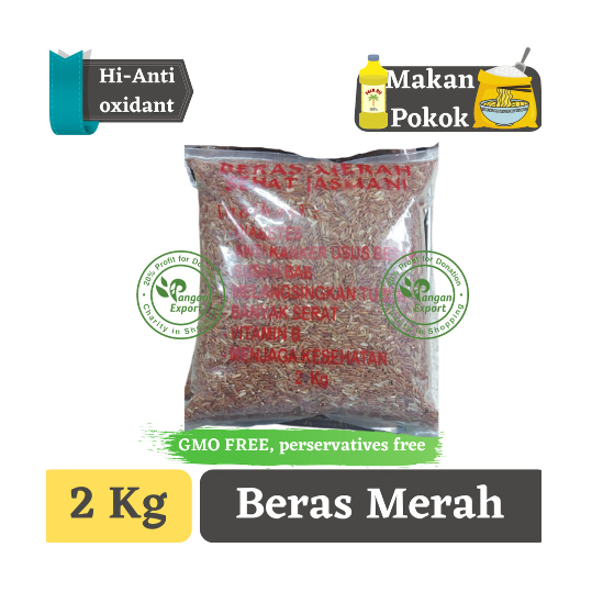 

Beras Merah Berserat - 2 Kg