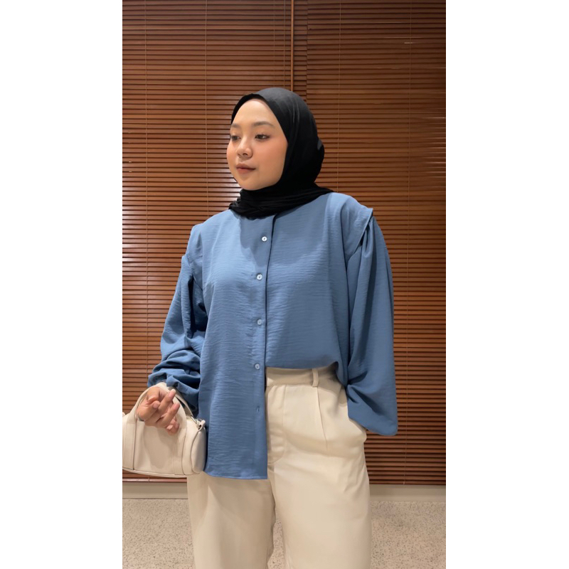 ALFIA TOP KOREAN STYLE LUCU SIMPLE KEKINIAN OVERSIZED