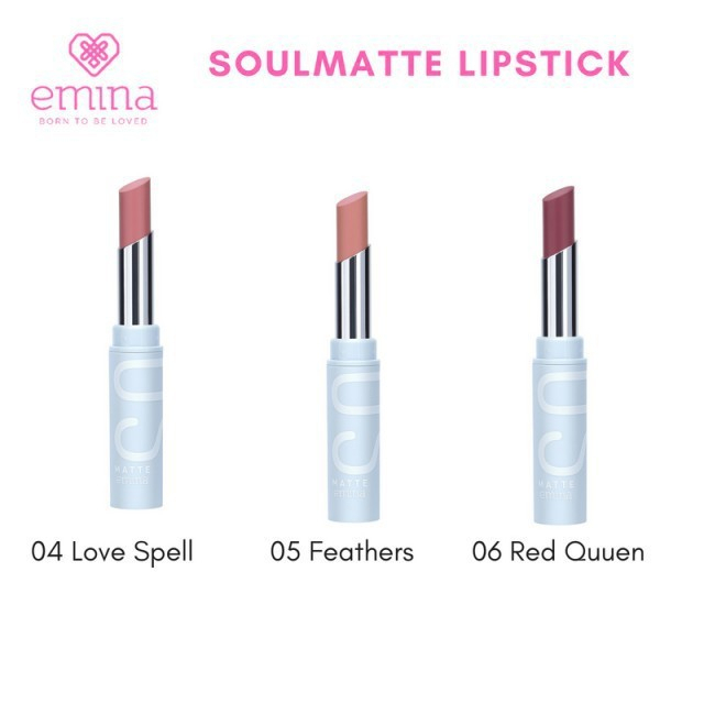 ✨ AKU MURAH ✨ Emina Soulmatte Lipstick