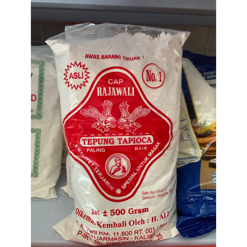 TEPUNG TAPIOKA / KANJI CAP RAJAWALI ASLI 500gr