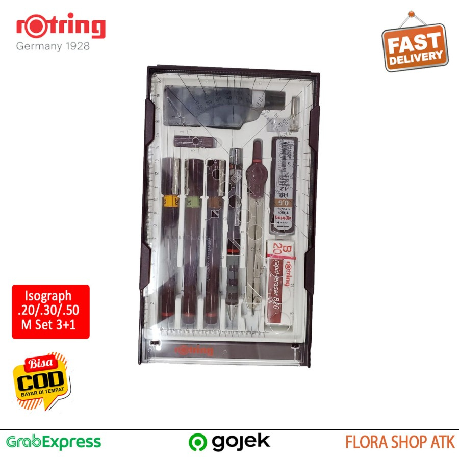 

Isograph Set 02 . 03 . 05 Pensil Dan Pena Teknikal Rotring Rapido