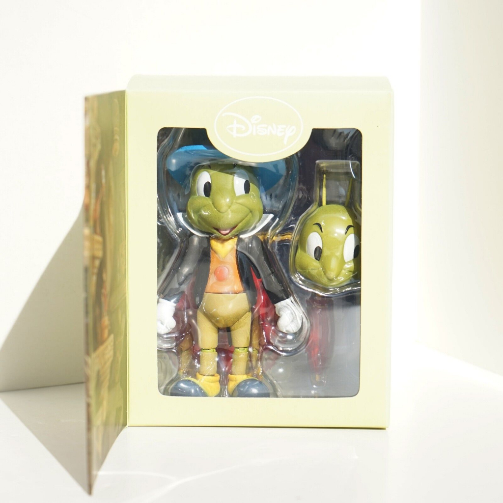 HEROCROSS Jiminy Cricket Figure Disney Hybrid Metal Figuration HMF#029