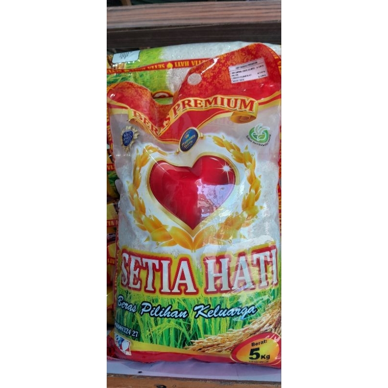 

BERAS PREMIUM SUPER "SETIA HATI " 5KG