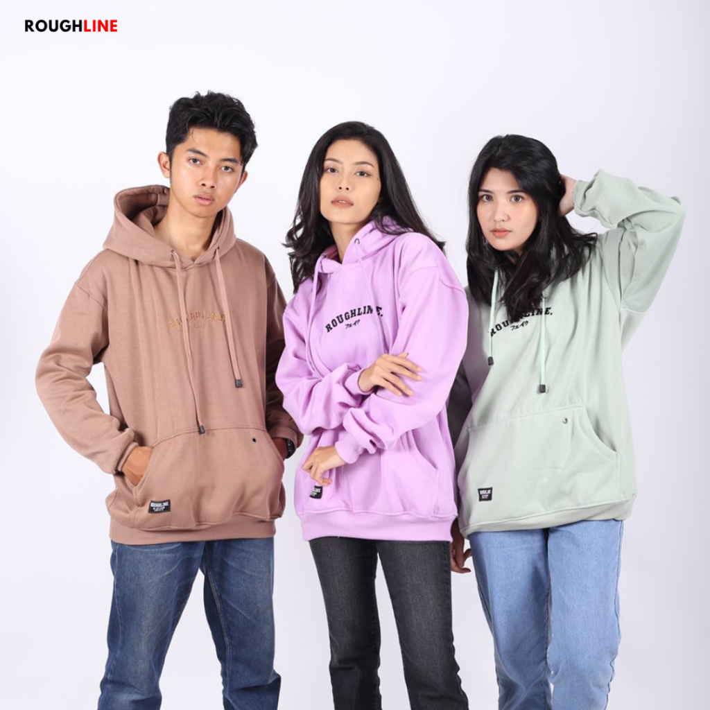 Hoodie Plat Roughline Premium Jaket V2