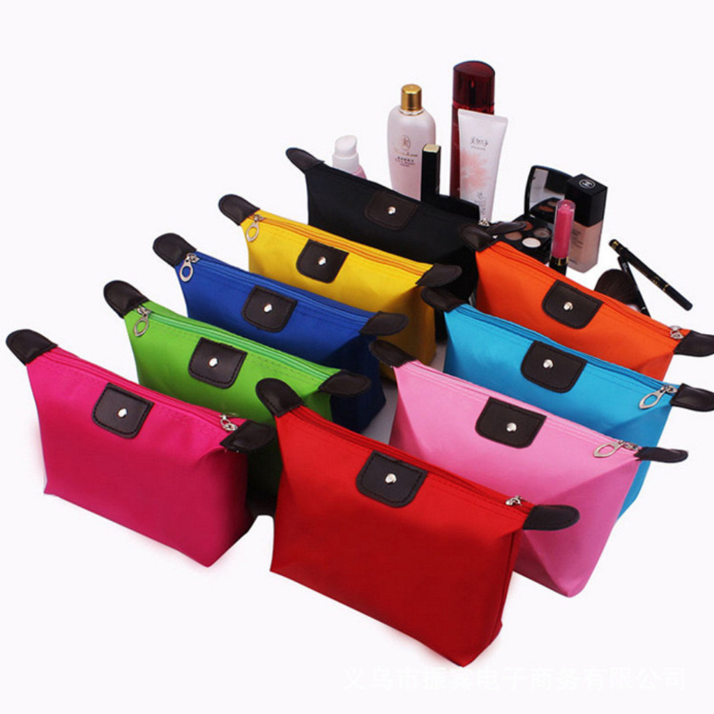 Tas Kosmetik Makeup Bag Organizer Cosmetic Pouch Colorfull Tahan Air Serbaguna