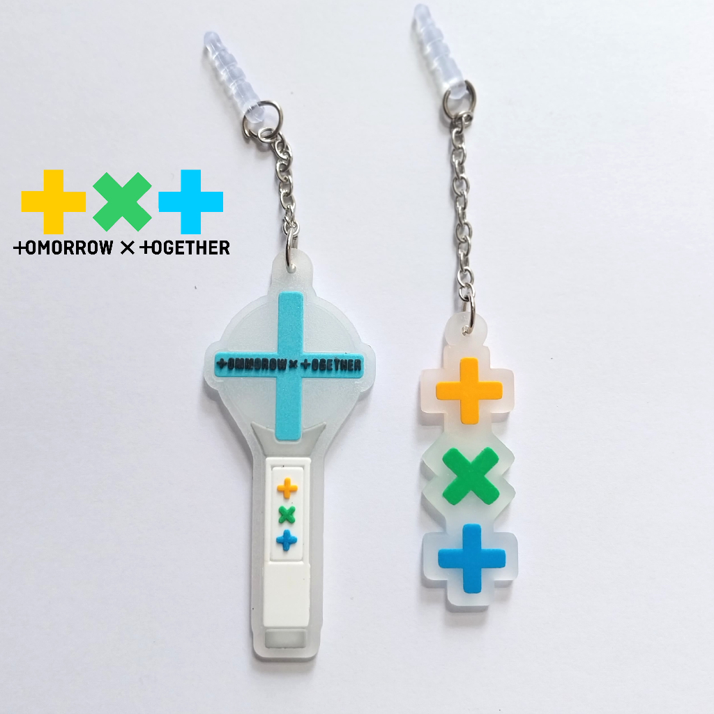 TXT PLUGGY gantungan handphone / strap hp TXT