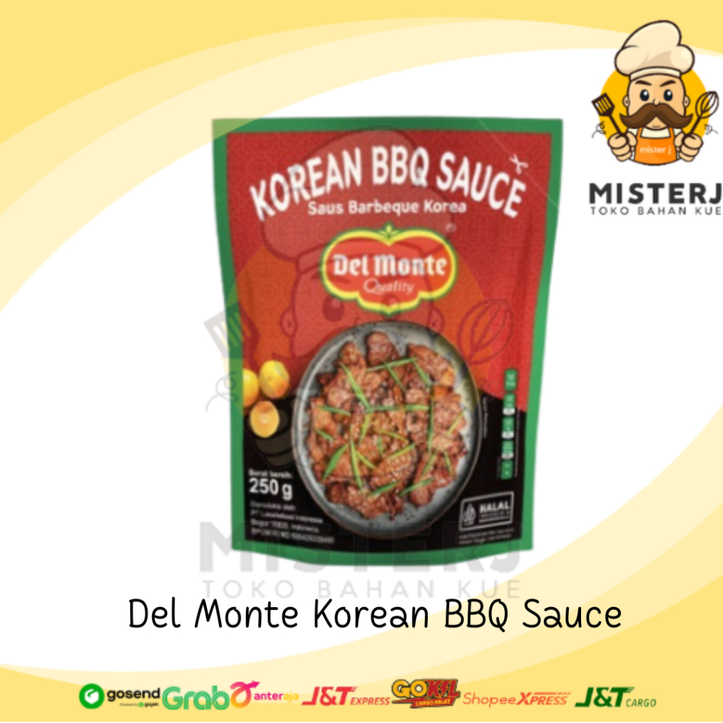 

Del Monte Korean BBQ Sauce | 250 gram | Delmonte Saus Barbeque Korea | Saus BBQ Korea