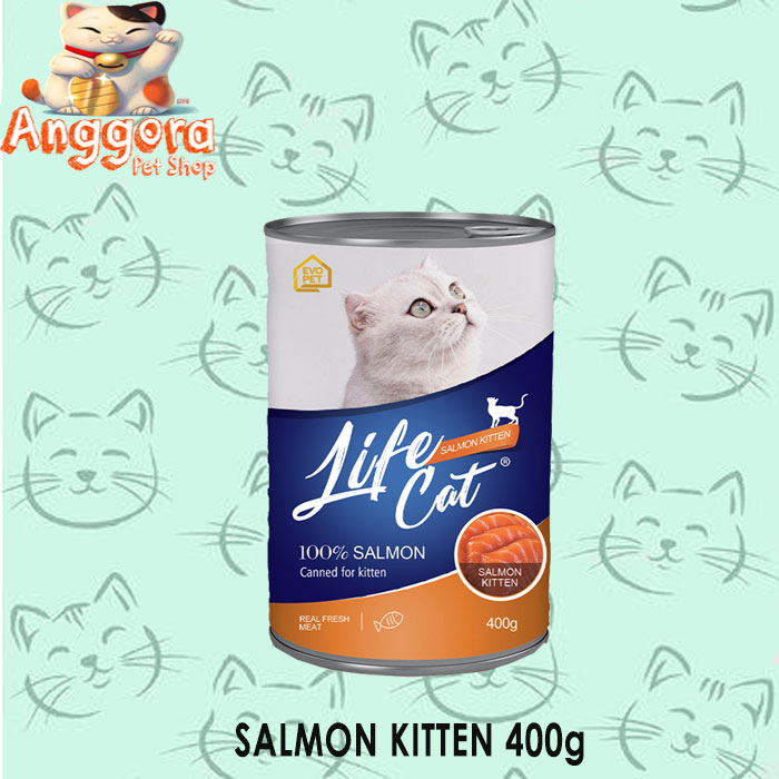 Life Cat kaleng 400gr all varian 1DUS (GRAB GOSEND)