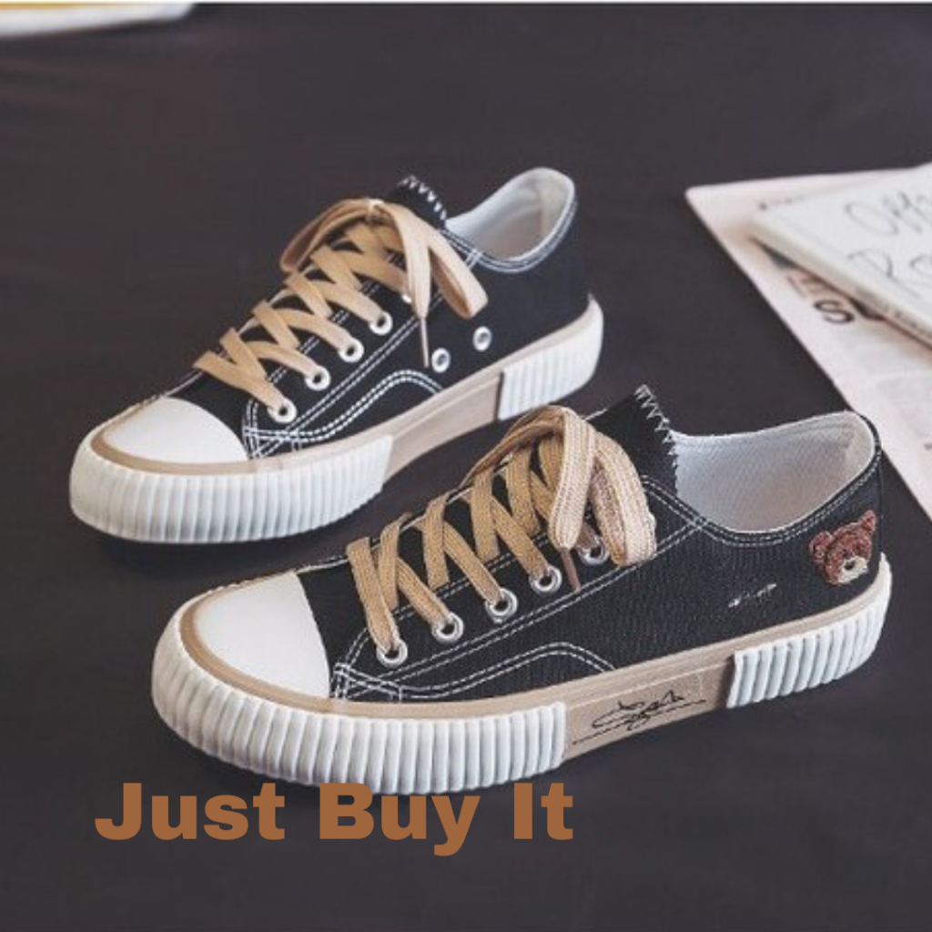 JBI-0251[ Bisa COD ] Sepatu Wanita Sneakers Tali Kanvas dan Elegan Sepatu Import Original Terbaru-Sepatu Canvas Wanita Import High Quality