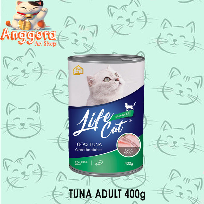 Life Cat kaleng 400gr all varian 1DUS (GRAB GOSEND)