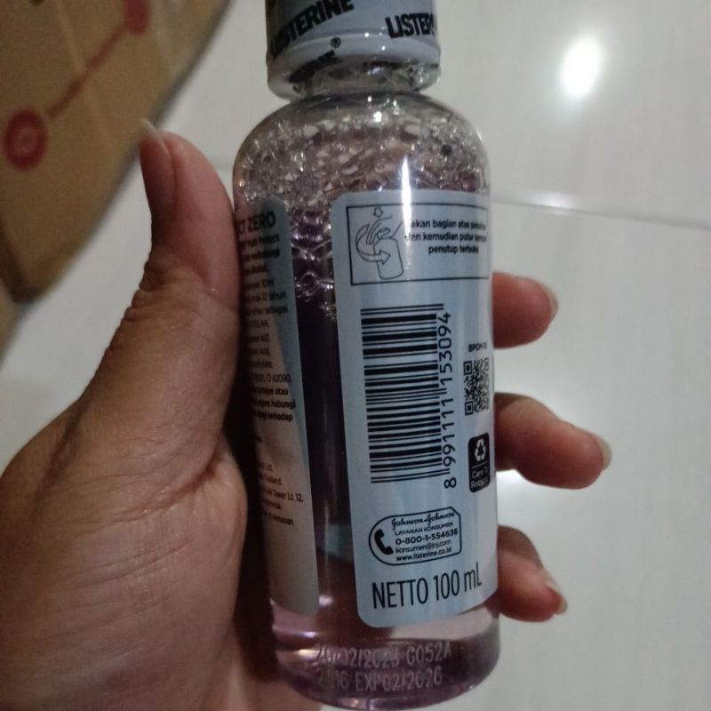 LISTERINE OBAT KUMUR 100ML