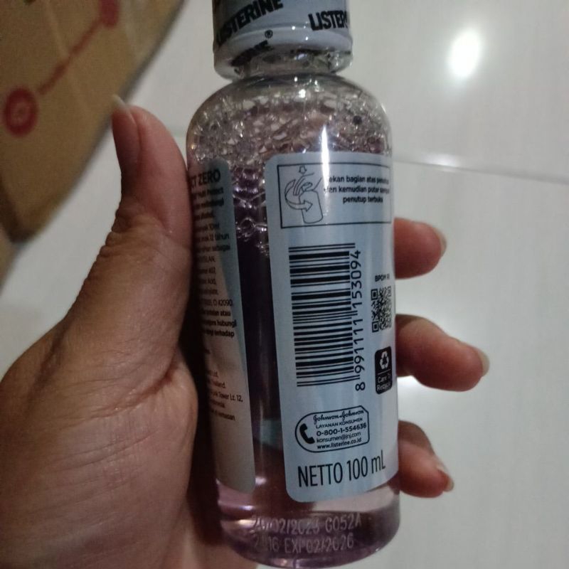 LISTERINE OBAT KUMUR 100ML