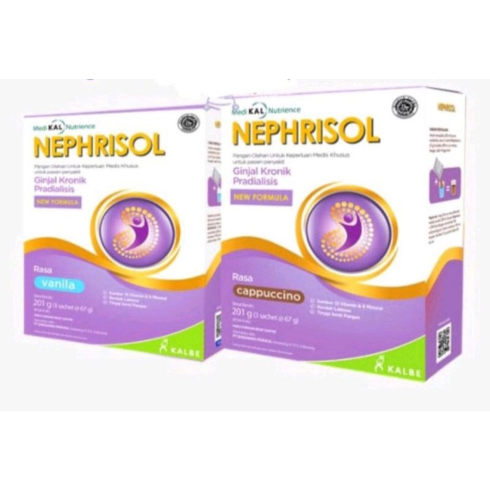 Nephrisol 201 Gram Suplemen Susu Rendah Protein