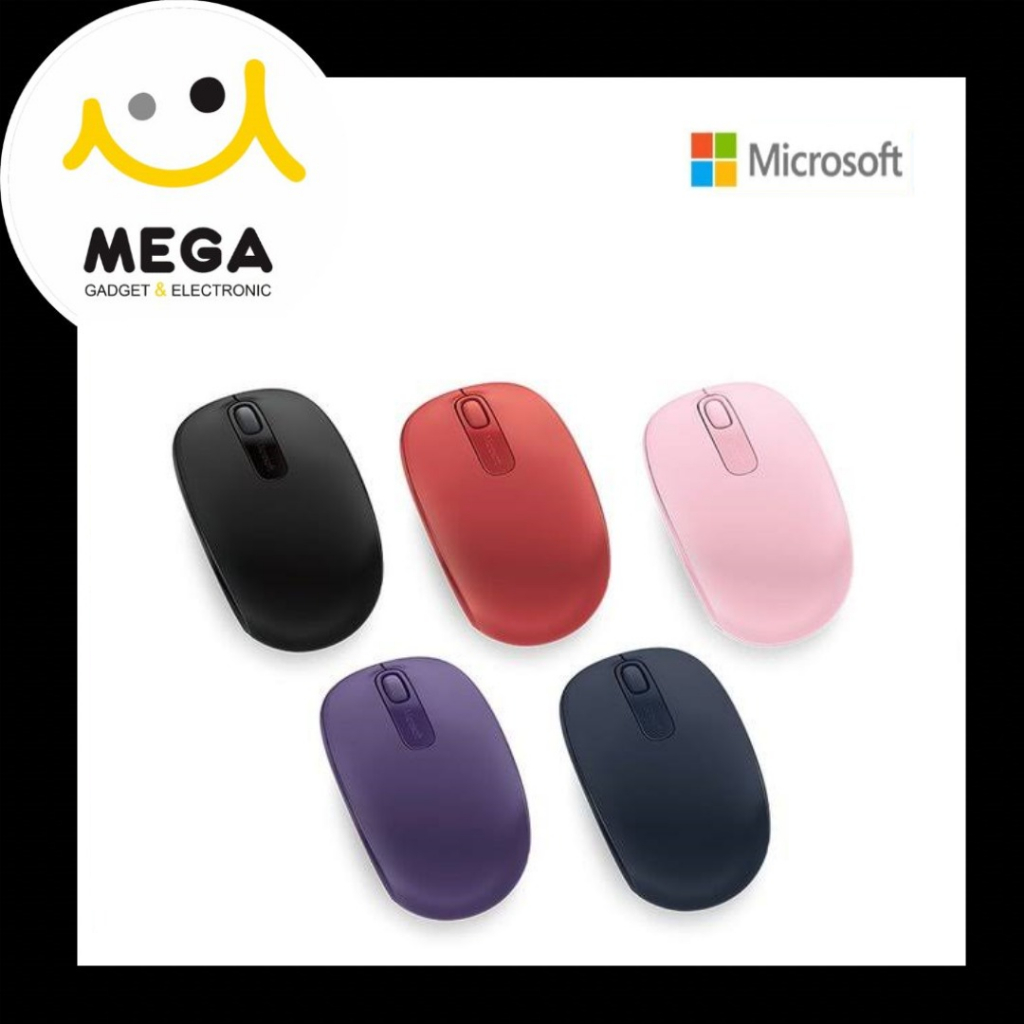 Microsoft Wireless Mobile Mouse 1850 Garansi Resmi Microsoft Indonesia