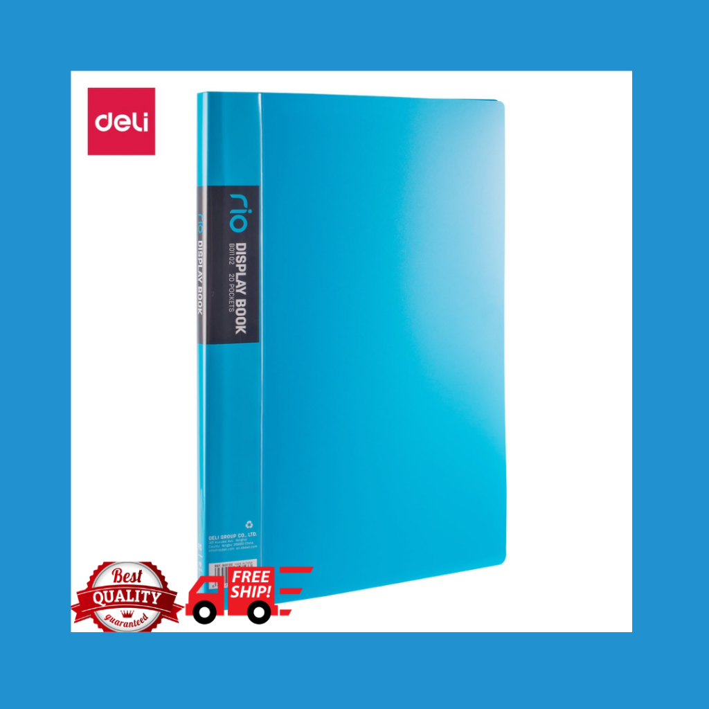 

CLEAR HOLDER DISPLAY BOOK OFFICE DELI B01102 (ISI 20)
