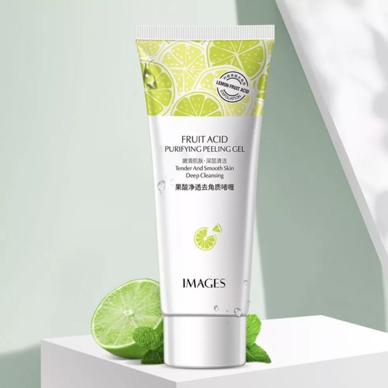 GRATIS ONGKIR COD MEDAN TERMURAH EKSFOLIASI KULIT WAJAH LIME 80G PEELING GEL EXFOLIATING EM044