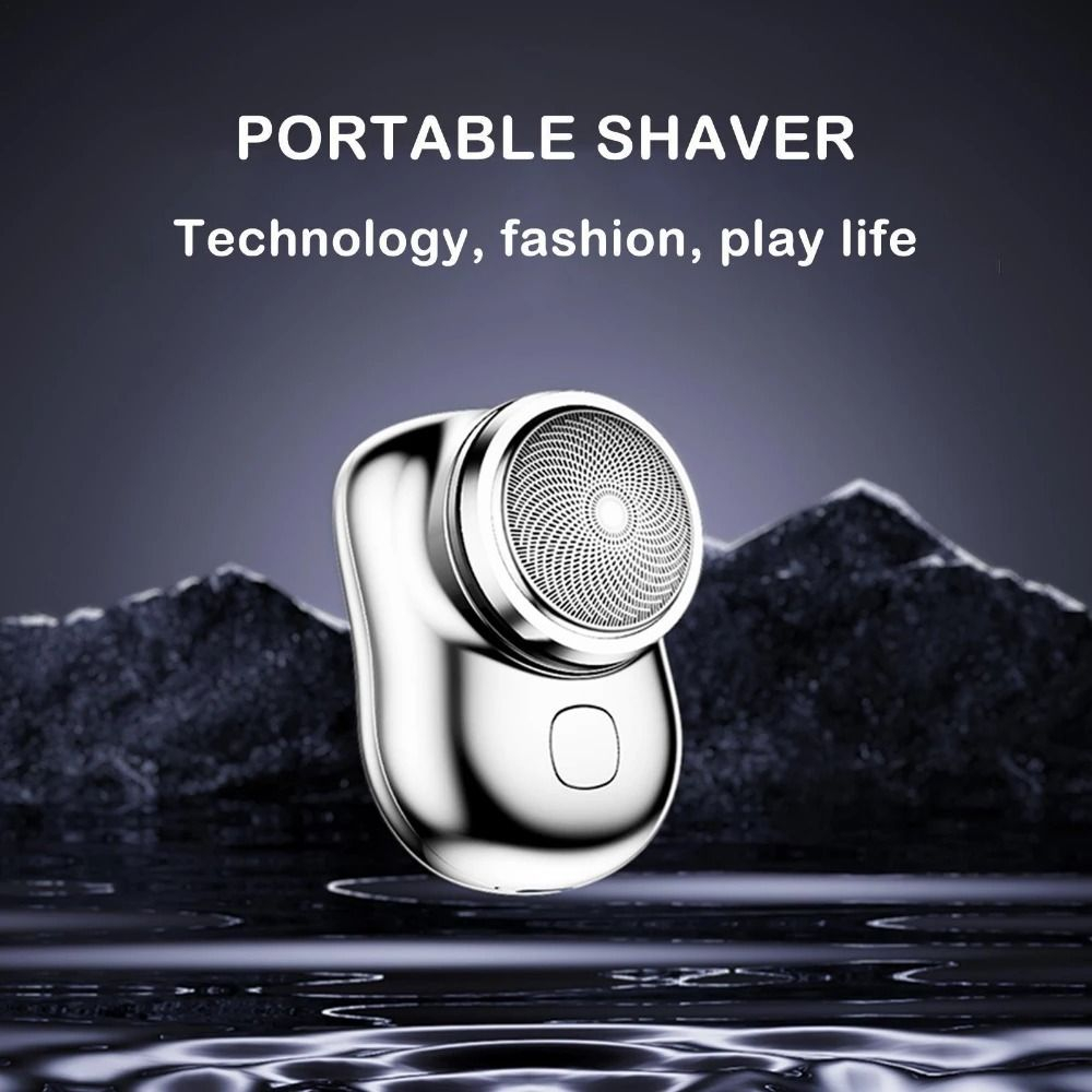 Alat cukur elektrik portable mini shaver p10 / Alat Cukur Mini USB / cukur Kumis Jenggot untuk pria dan wanita