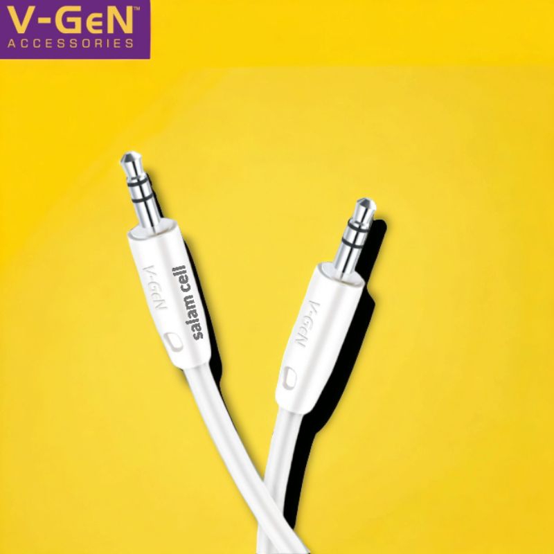 Kabel Aux V-GEN CA1-03 Audio Cable 3.5mm Original