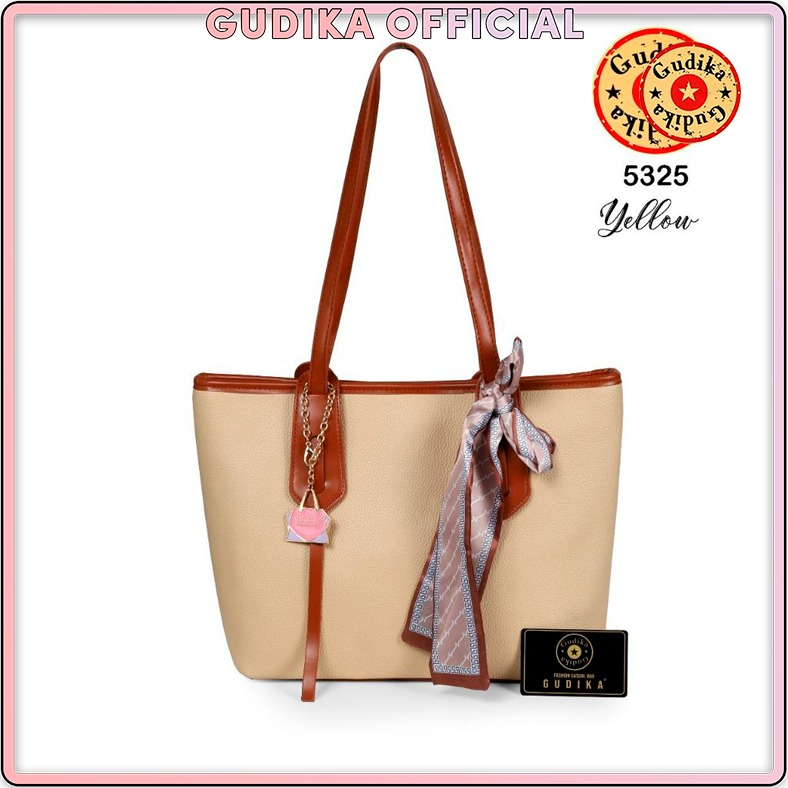 GUDIKA enji 5325 - Tote Bag Wanita Kekinian Korea Style Import - Tas Wanita Tas Selempang Remaja - Handbag - Sling bag